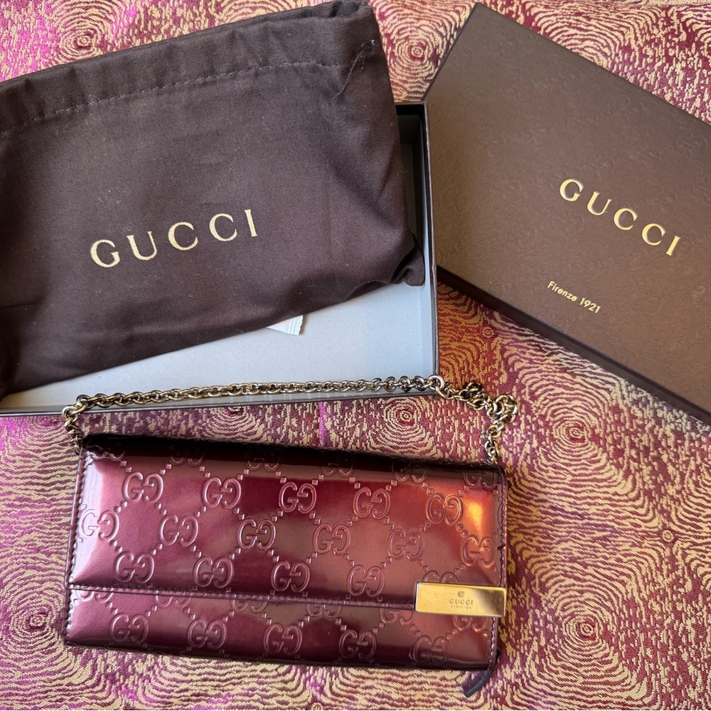 Gucci Guccissima Wallet on Chain
